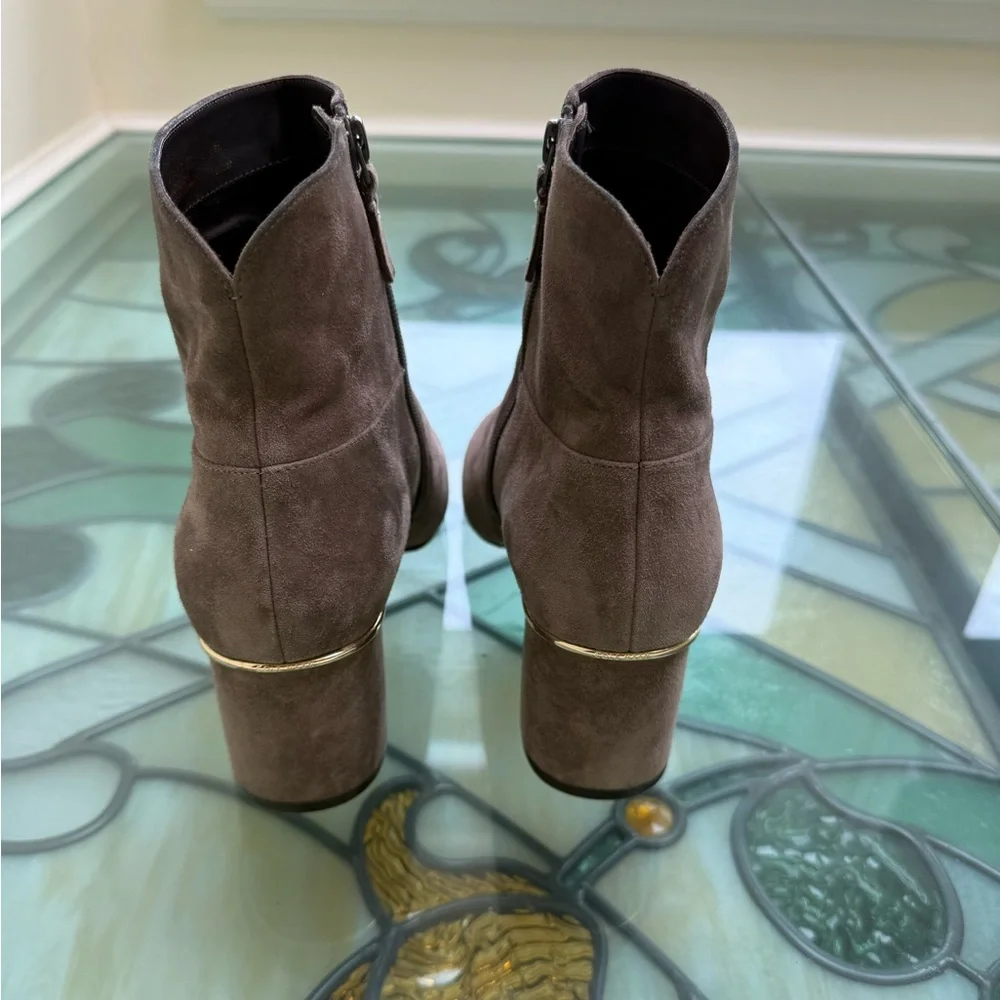 Cole Haan Arden Grand Bootie in Morel Suede Size 9.5B